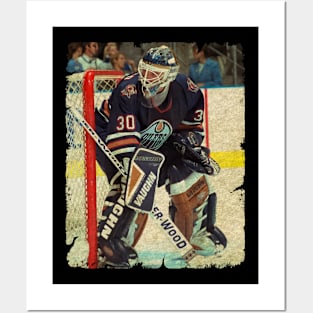 Bill Ranford, 1989 in Edmonton Oilers (8 Shutouts) Posters and Art